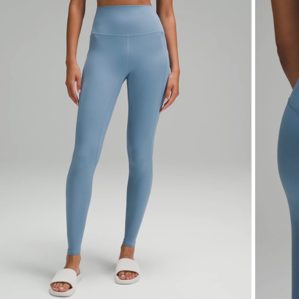 rare sky blue lululemon leggings